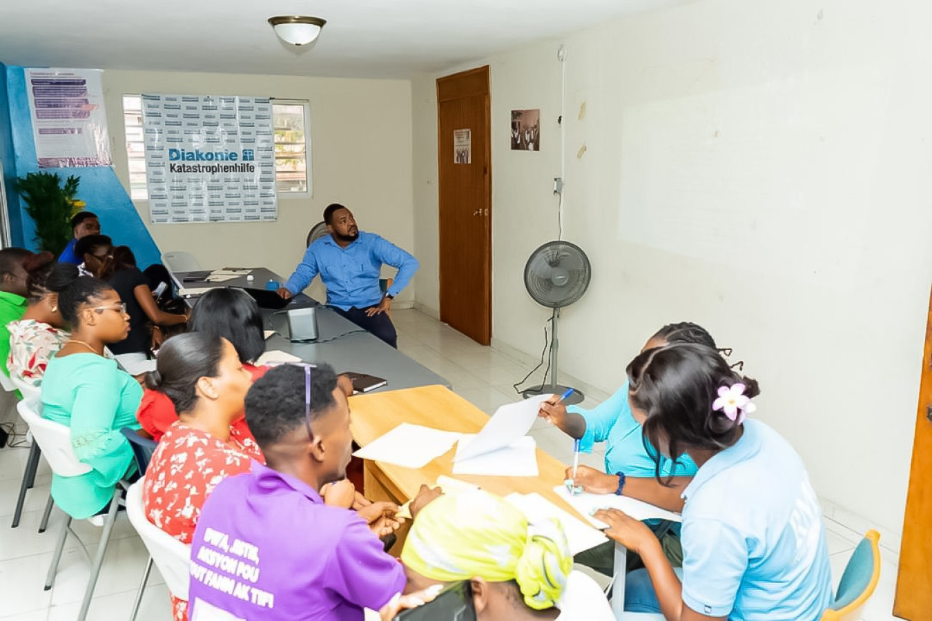 13 avril 2026 – Bureau de Lalue : 1ère journée de formation animée par la DKH au profit de l’équipe de protection d’ORRAH et d’OFAVA sur la gestion de cas.