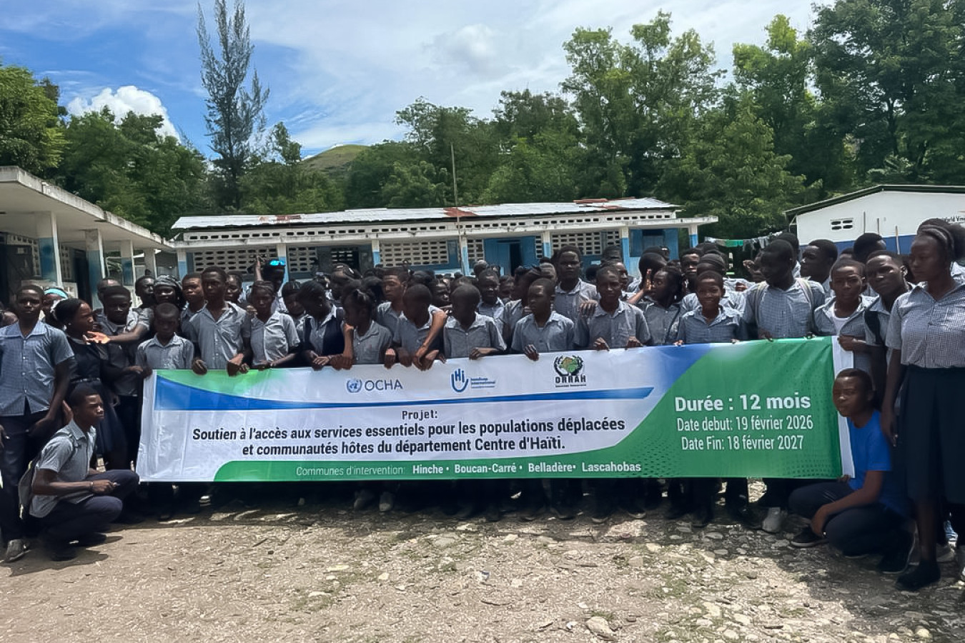 LANCEMENT DU PROJET DE SOUTIEN À L’ACCES AUX SERVICES ESSENTIELS DANS LE DÉPARTEMENT DU CENTRE